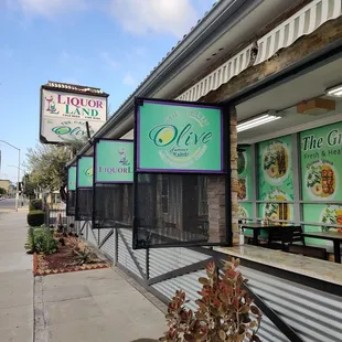 Outside patio