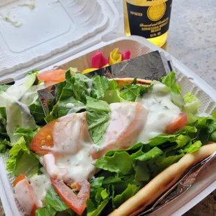 Falafel wrap