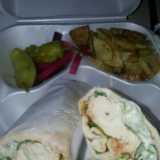 15. Chicken Kabob Wrap