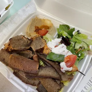 #7. Gyro Kabob Royale Plate