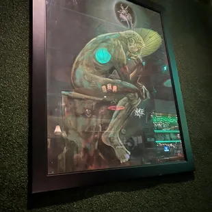 Restaurant wall decor