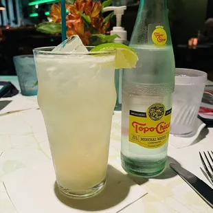 Mexican water cocktail