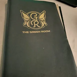 Menu book