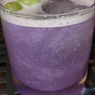 The Merlin. Purple, sparkly, and delicious.