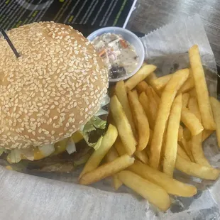 Mack Stack Burger