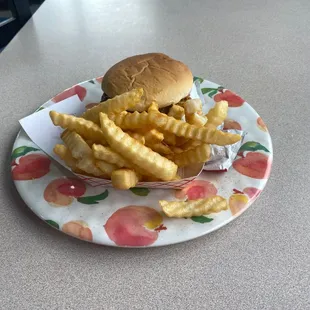 Double Cheeseburger with Fries