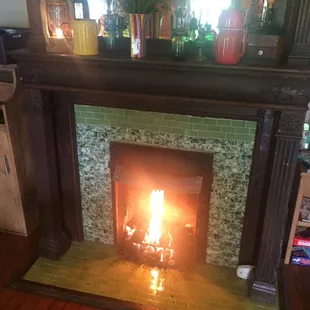 Fireplace In the lounge