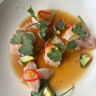 Yellowtail Crudo*