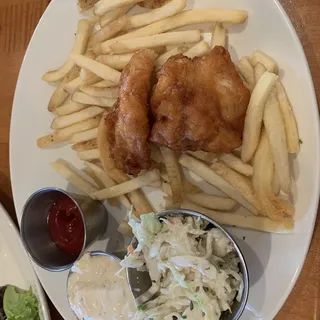 Beer Battered Fish & Chips