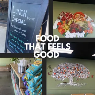 interior, sushi and sashimi