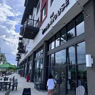 Entrance outside