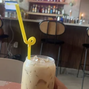 Iced Vanilla Latte