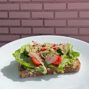 Salmon Avocado Toast
