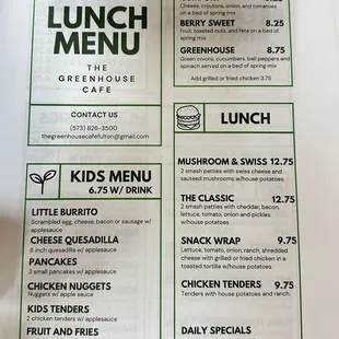 Lunch served all day!