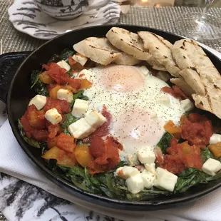 Cast Iron Baked Eggs