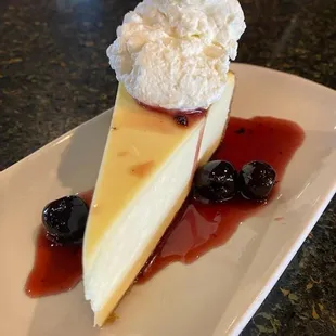 Cheesecake with Amarena Cherries!