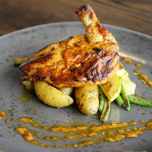 Achiote "Brick" Chicken