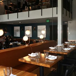 We arrived at The Greenwich and were seated in the main dining room, a bright space that buzzed with friendly energy.