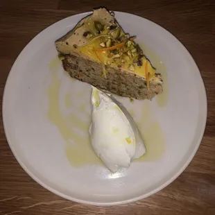 Pistachio Olive Oil Cake