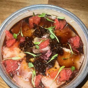 Hamachi Crudo