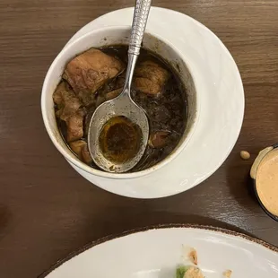 Greasy, dishwashing liquid flavored gumbo.