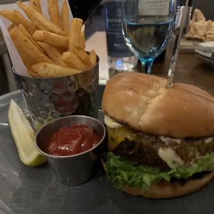 The Burger was AMAZING!!!