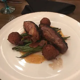 Fried Potato Leek Fritters