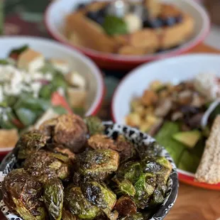 brussels sprouts and other dishes