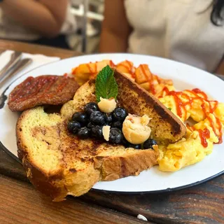 Grey Dog's Breakfast