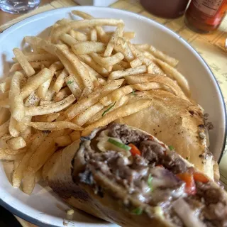 Philly Cheesesteak Wrap