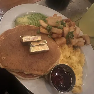 Grey Dog's Breakfast