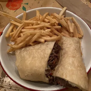Philly Cheesesteak Wrap