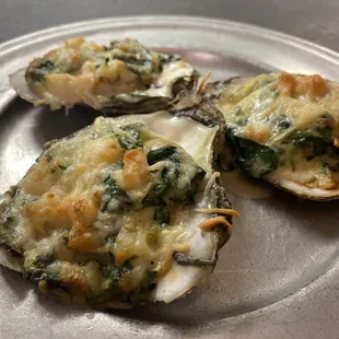 Oysters Rockefeller