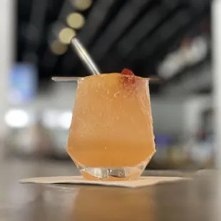 White Sangria...delicious and refreshing on this hot day.