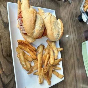 Chicken parm sandwich