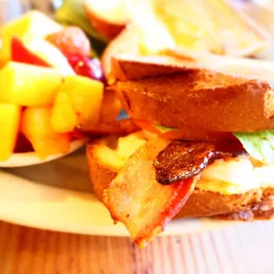 The Shrimp and BLT for breakfast