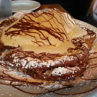 "Addicted to Noisella" Stuffed French Toast