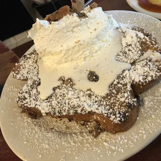 "Chocolate Chip Cookie" Crusted French Toast