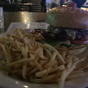 Black and Blue Burger