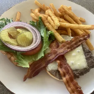 O.G. Burger + Fries = Amazing