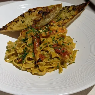 Lobster fettuccini