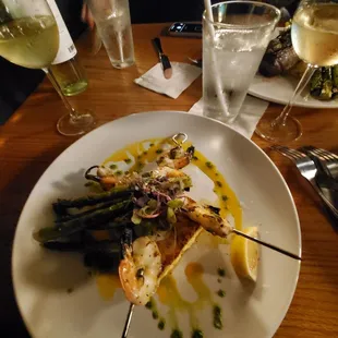a plate of food