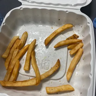 Side of fries? More like rip off