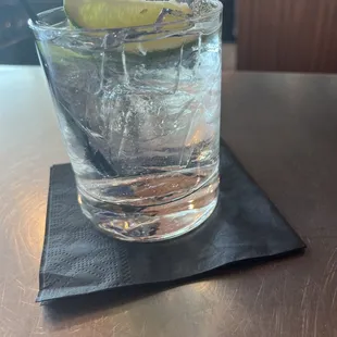 House gin and tonic $9 prairie wolf gin
