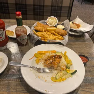 Leftovers from the Mon-Tues 2 dinner special for $36