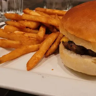 Kids budget and fries