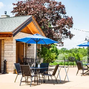 Patio dining