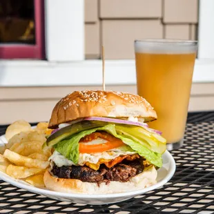 2-4-1 Thursday Burger Night: All American burger