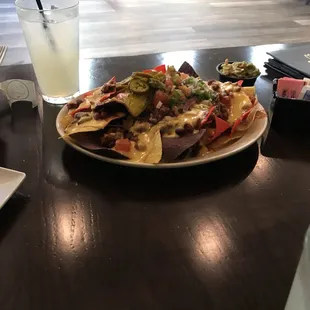 nachos, food