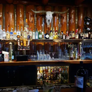 The bar here at the Antlers Grill